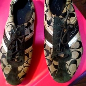 Women's size 7 Coach Tennis Shoes